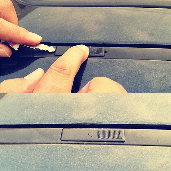4 stk udskiftning tagræling rækværk Støbning Clip Cover til Mazda 2 3 6 Cx5 Cx7 Cx9 Black