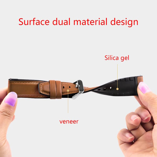 Rem til Xiaomi Watch S1 Active Holdbar til Smart Watch Modebånd Blød Håndledsrem Brown
