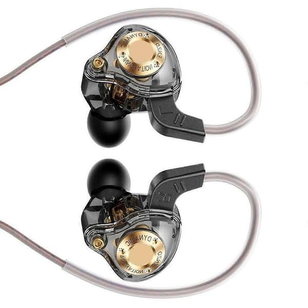 Kablede In-Ear Hovedtelefoner med Støjisolering og Dyb Bas