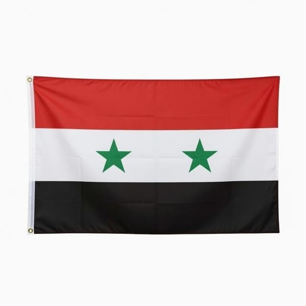 Flag Syrien Polyester – 150x90 cm
