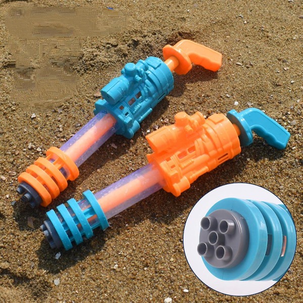 2 stk. Super Soaker - vandpistol med lang rækkevidde til poolparty - store vandpistoler til børn og voksne - fra 3 år og opefter!