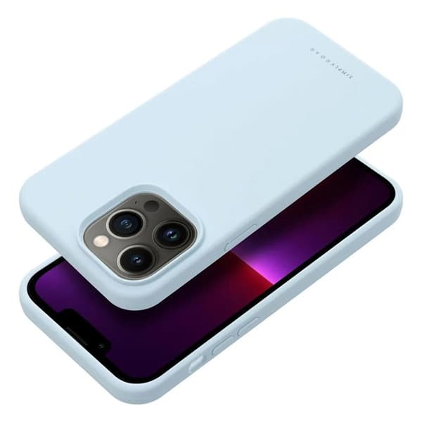 Roar iPhone 13 Pro Mobilcover Roar Cloud Skin - Lyseblå
