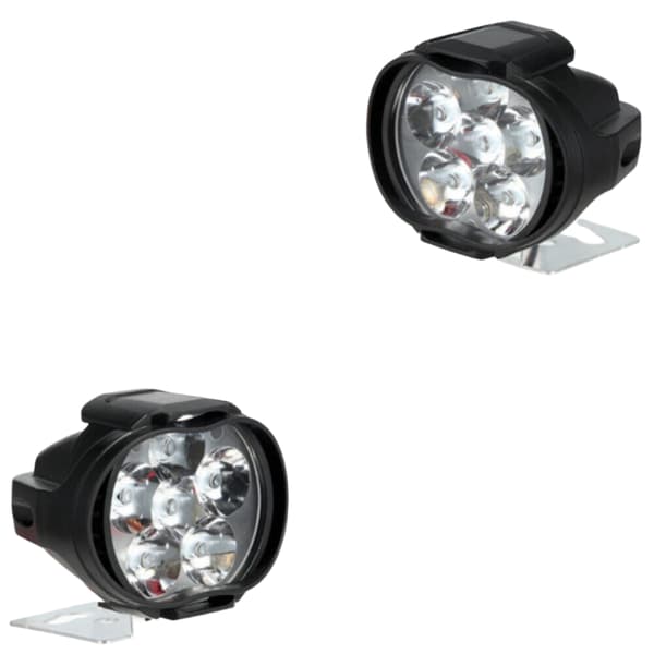 2 stk. 6 LED Projektør Motorcykel Kørelys Spotlight