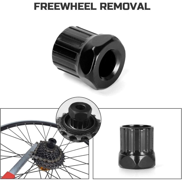 Sykkelreparasjonsverktøy Fjerningsverktøy for fjerning av kjedehjul for sykkel med låsering (q)
