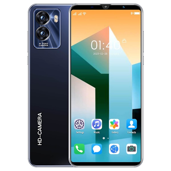 Mobile Phones R35 Smartphone 5 Tommer 512mb+ 4g Hukommelse 1500mah Ultra Lang Levetid Black