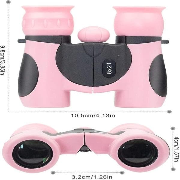 Kikkert til børn, Kikkert, Børnekikkert, Pink Kikkert Let Børnekikkert