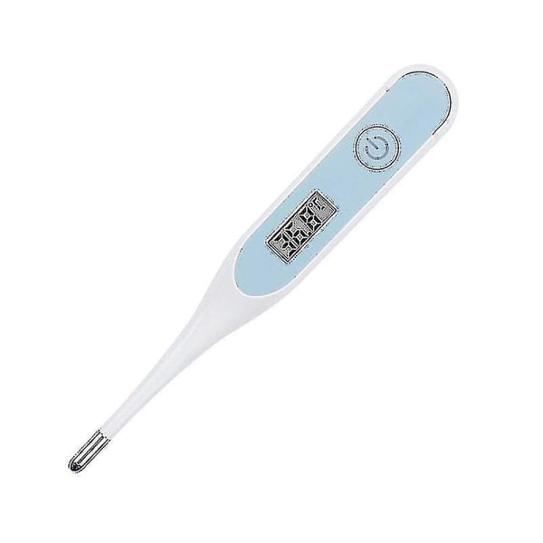 1 kpl 20 sekunnin pikatestilämpömittari, nopealukuinen digitaalinen lämpömittari, tarkka elektroninen lämpömittari baby aikuisille (sininen)