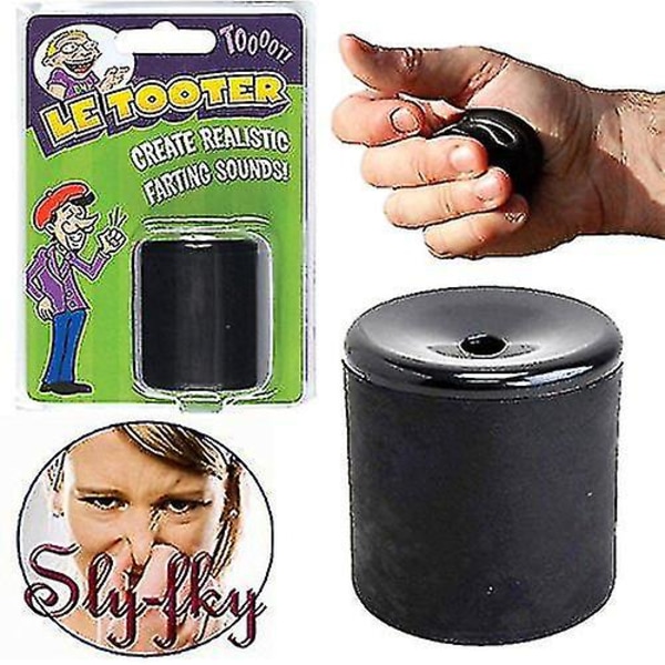 Pooter Fart Machine Toy Gummi Lag Fiselyder Naturlig Lyd Beste Nyhet Gag Gaver Spøkelsesleke Øv Deg