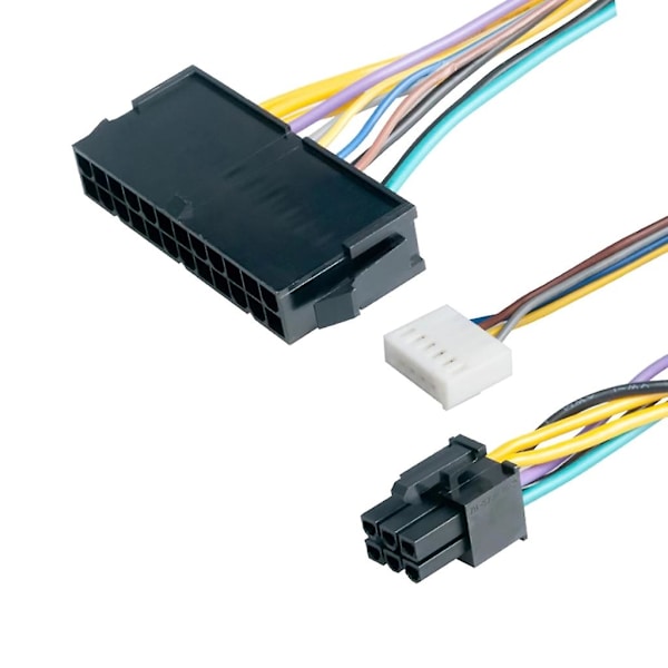 24-nastainen naaras - 6-nastainen uros PCIe-virtalähdekaapeli malleille 8100 8200