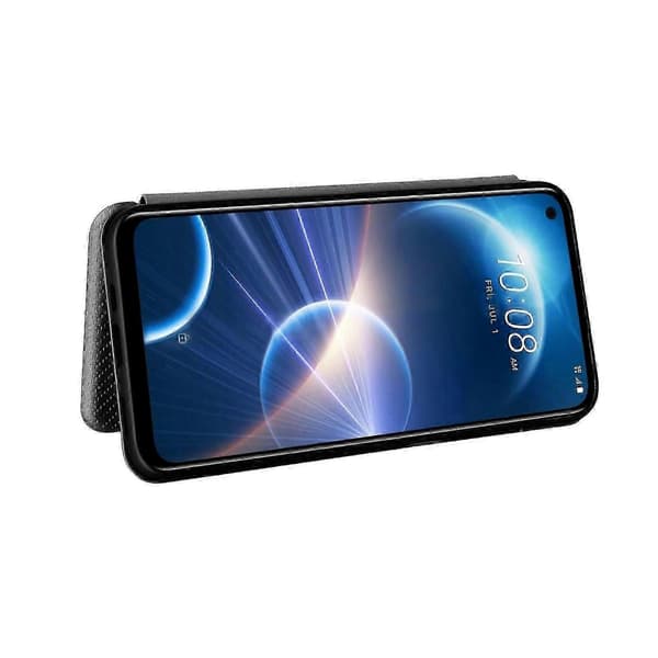 Karbonfiber telefondeksel til HTC Desire 22 Pro Black