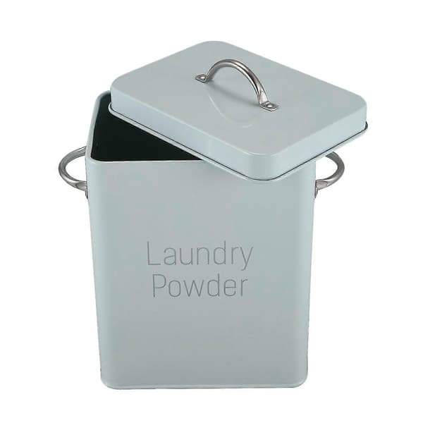 5L Beautiful Powder Detergent Storage Boxes with Scoop Green