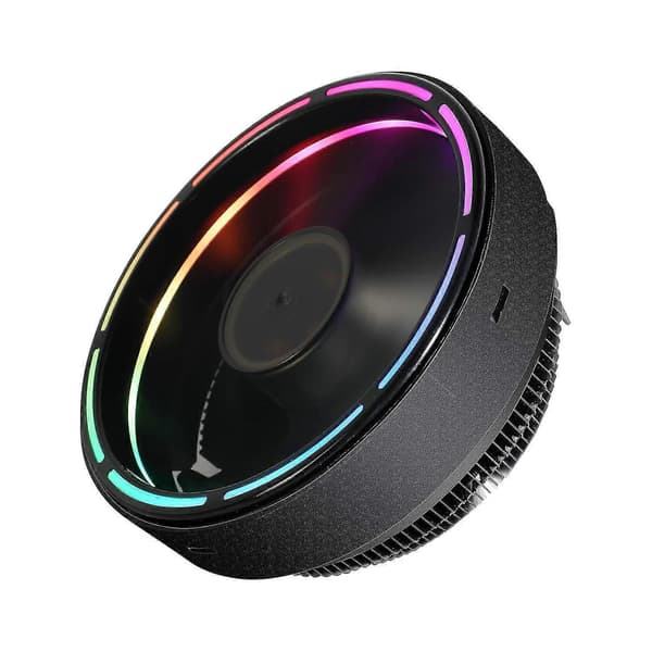 CPU-blæser RGB farveskiftende solformørkelse stationær computer