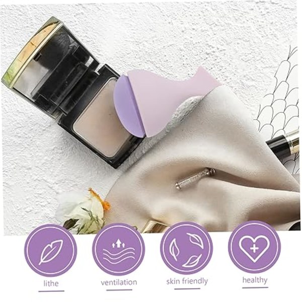 6 kpl Beauty Egg meikkityökalut kosmetiikka