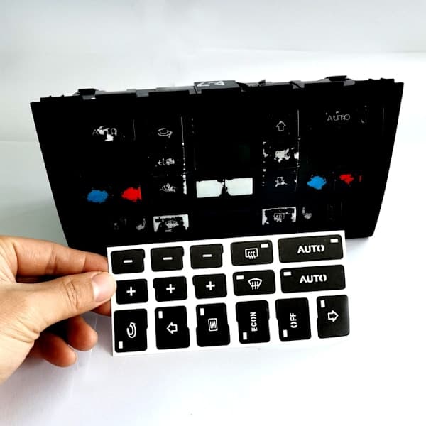 5 sæt er gældende for renoveringen af Audi A4 B6 B7 2000 2001 2002 2004 frontpanel til bil aircondition