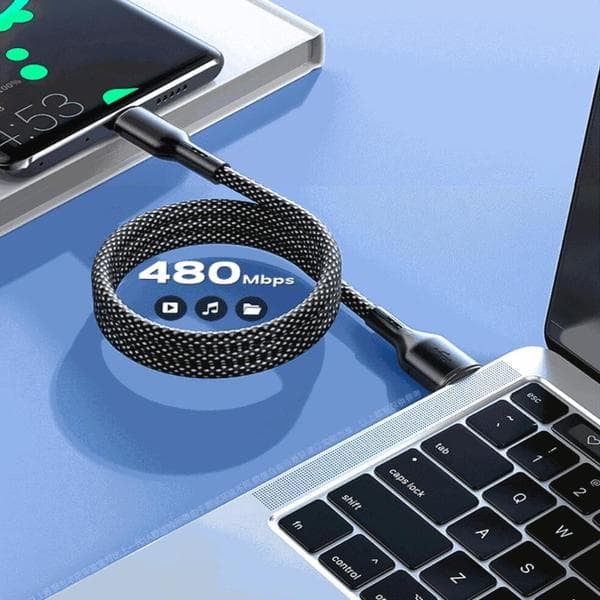 MagnoLoop – Smart Magnetisk Ladekabel Sort Sort Sort Black USB _x0013_ USB-C