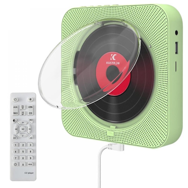 Bärbar Personlig Uppladdningsbar CD-spelare Stöttålig Vuxen Walkman Mp3 CD-spelare Luckbaby