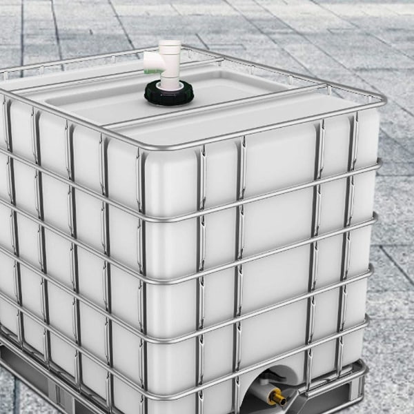 Ibc regnvandsfilterdæksel, Ibc lågfilterdæksel 163mm/245mm filterdæksel til Ibc regnvandsbeholder, opretstående