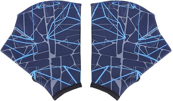Nylon Simhandskar Vattensimhandskar med simhud Vattenträning Hand Simhudshänder Simhudsflippers Simutrustningshandskar Passar Vattenträning Simdräkt