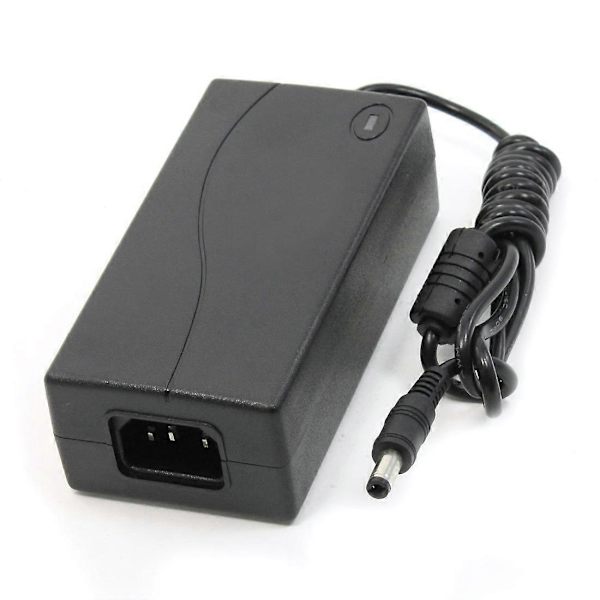 Input AC 100-240V 50/60Hz Output DC 12V 4A Strømadapter Black