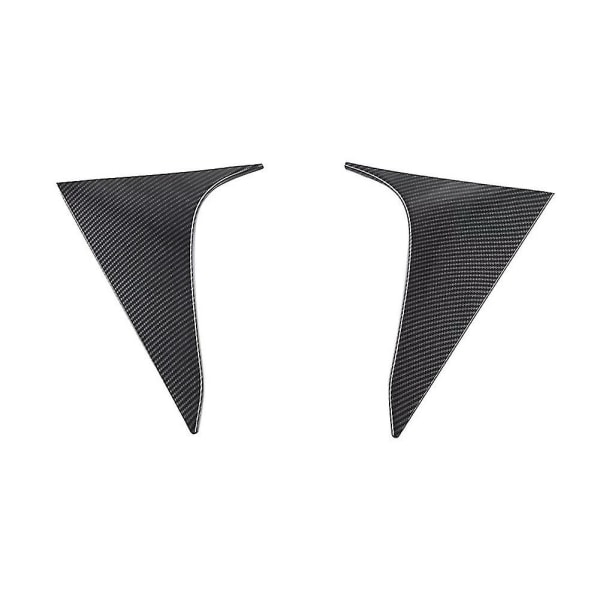 Carbon Fiber Bakvindu Sidespoiler Canards Splitter For -v 2022 2023 Triangle Windshield Tri