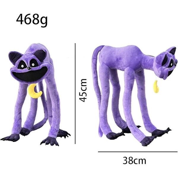 CatNap pehmo Catnap Monster Pehmo Anime 17.7 Pehmoleluissa Eläintyyny Kawaii Pehmo täytetty lelu Söpöt pehmolelut Lelut Pääsiäislahjat lapsille Bo