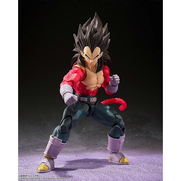 Bandai Tamashii Nations SH Figuarts Broly \"Dragon Ball Z\" Actionfigur Transparent stöd Super four vegeta