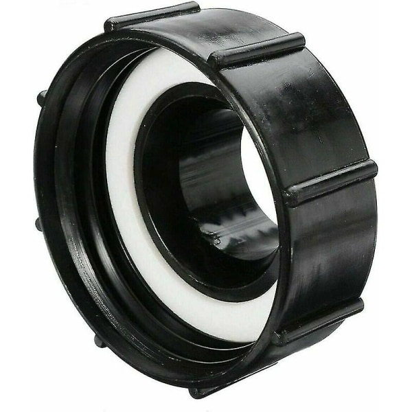IBC adapter DN80 3" S100x8 100mm groft gevind til reduktion DN50 2" S60X6 60mm til regnvandsbeholder