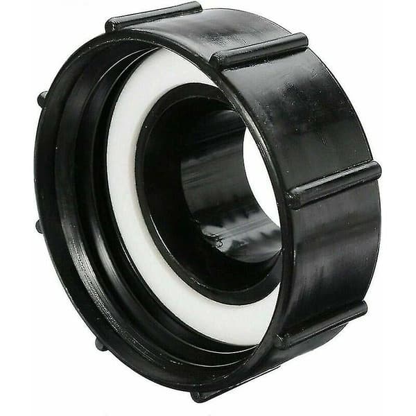 IBC adapter DN80 3\" S100x8 100mm groft gevind til reduktion DN50 2\" S60X6 60mm til regnvandstank