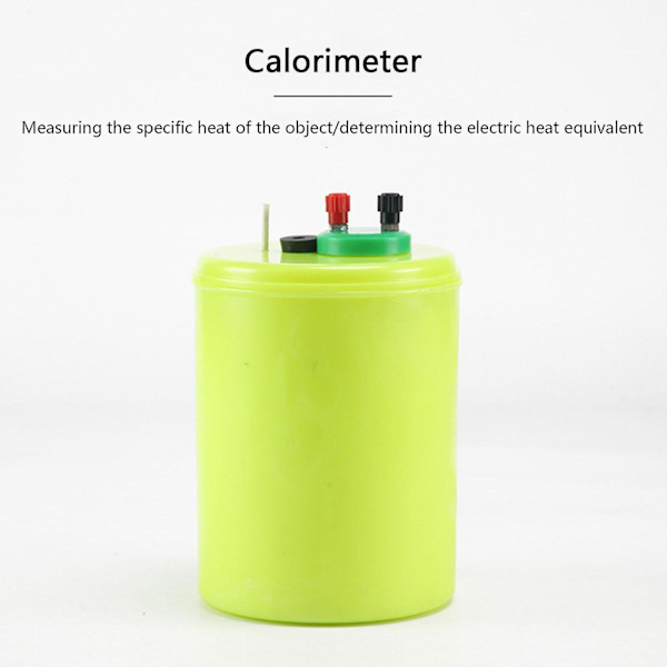 Spesifikk Varmemåling Elektrisk Kalorimeter Fysisk Eksperimentelt Instrument