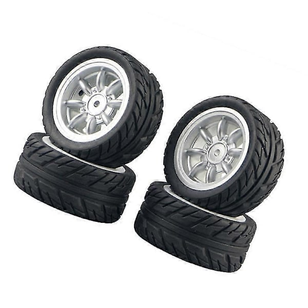 4 st Gummidäck Hjul för Sg1603 Sg1604 Sg1605 Ud1601 Ud1602 Ud1603 Ud1604 1/16 Rc Bil Uppgradering