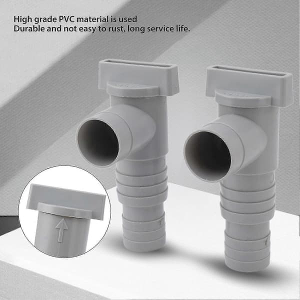 Vedligeholdelses-/stopventil til Intex Bestway PoolSun Pools med 32 mm slangeforbindelser