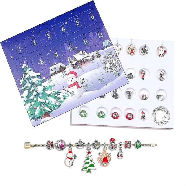 Ad 24 Ruts Ad Kuvert Blind Box DIY Hænge Charm Smykker Ma Kit