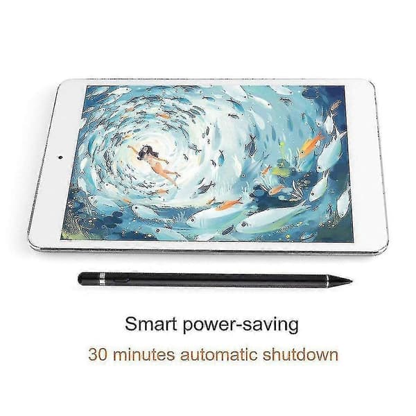 Universal touch pen kompatibel med stylus apple pencil, sort