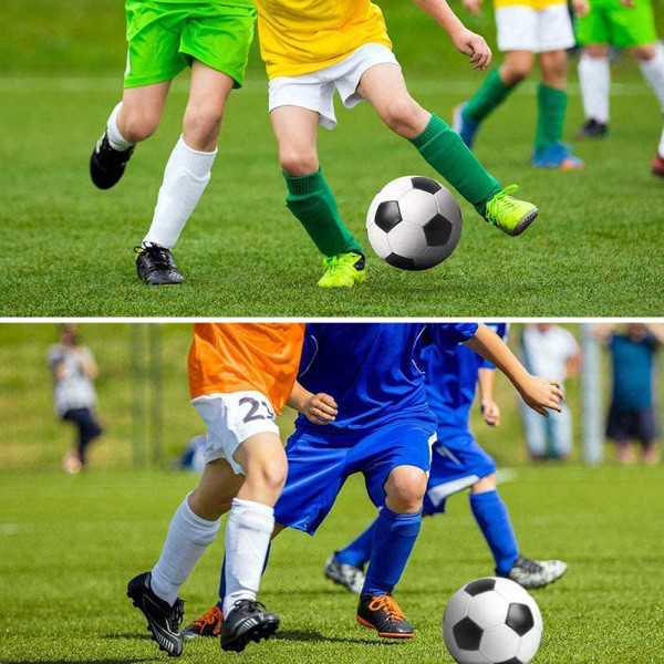 Lapset Nuoret Children Football säärisuojat pehmustetulla nilkkalla Blue