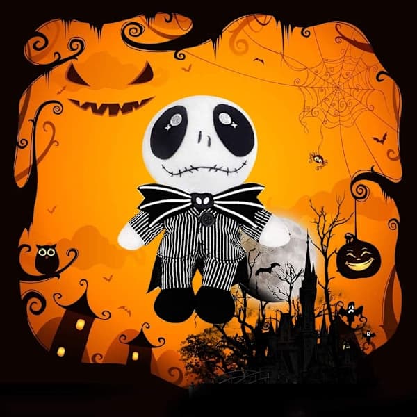Nightmare Before Christmas Jack Skellington Plyschdocka - Pumpa