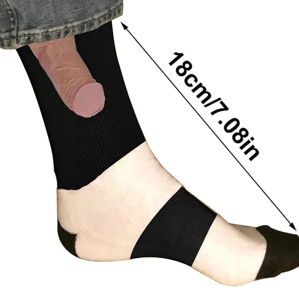 Show Off Socks Dick Herr & Dam Herrstrumpor Bomulls Super Mjuka 2023 Het Khaki