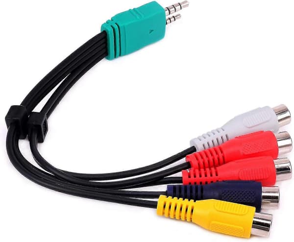 Erstatning for Samsung TV komponentadapter 0.3m kabel