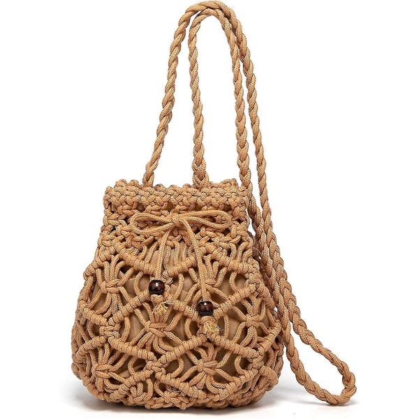 Naisten Straw Crossbody Laukut Weave Rattan Summer Beach Olkalaukku Käsilaukut