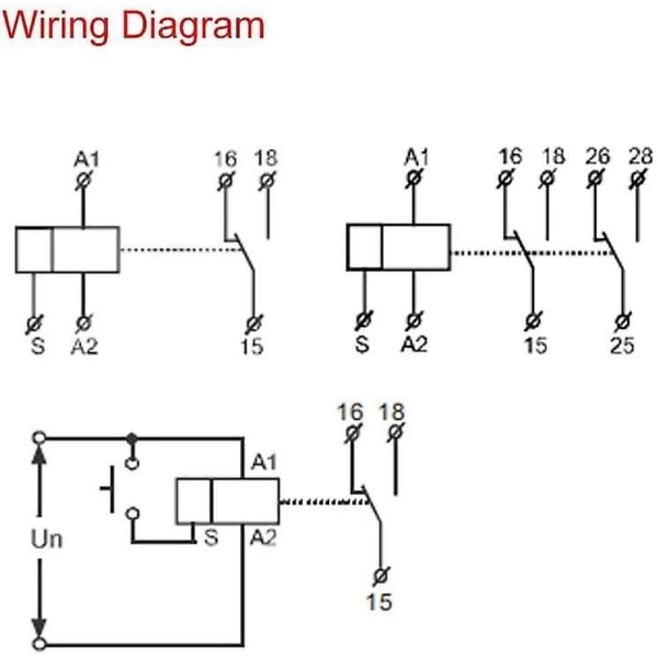 Relémodul, AC/DC 12v ~ 240v Grt8-m1 Multifunksjonsforsinkelsestidsrelé med 10 funksjoner Din-skinnemonteringsrelémodul