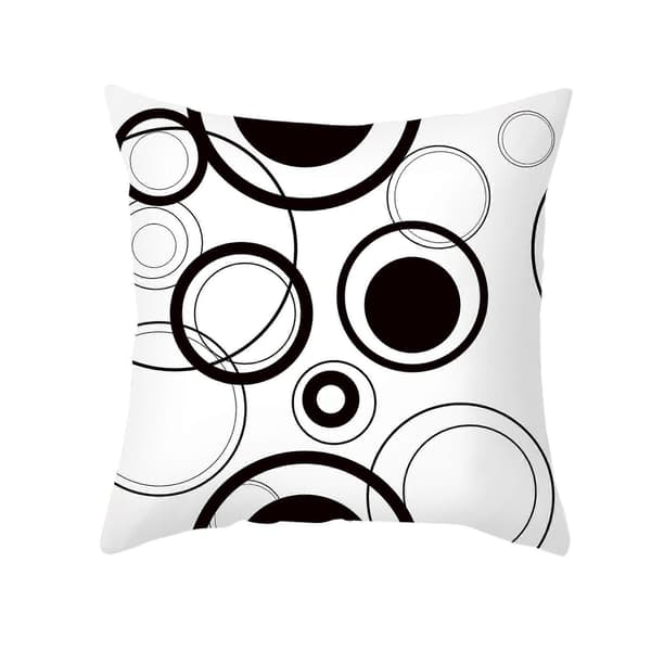 Sett med 4 moderne putetrekk 45x45cm dekorative sofaputetrekk til sofa stue soverom