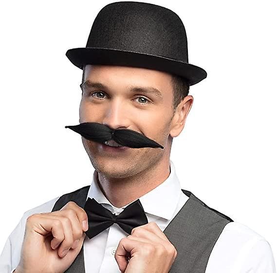 Bowlerhatt, For Voksne, Hatt, Hodeplagg, Kostyme, Karneval, Temafest