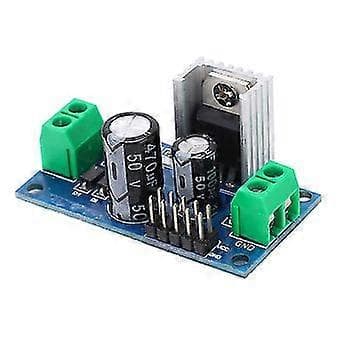 12V 1.2A Stabiliseret Strømforsyningsmodul L7812 LM7812 med PCB