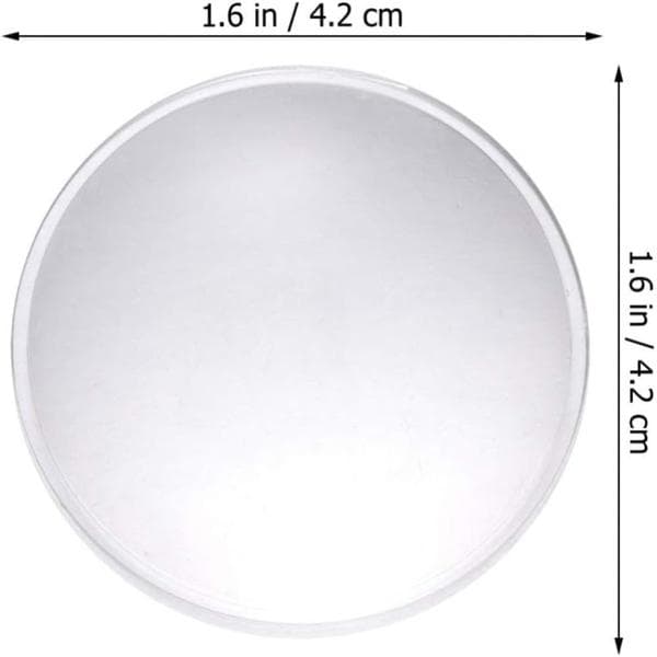 20 st Plast PMMA Lins Optisk 3D-lins Bikovex Lins[qb]