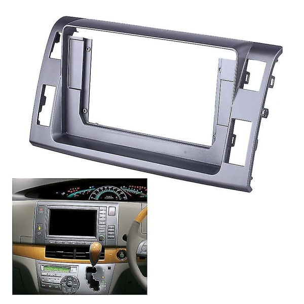 2din Car Radio Fascia Previa/estima/tarago DVD-stereokehyslevysovittimen asennuskojeen asennus