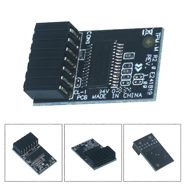 TPM R2.0 TPM-modul för moderkort 14-1-stifts Trust Platform (TPM)-modul