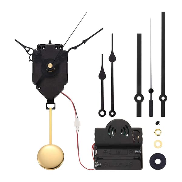 Pendulur Værk Udskiftning DIY m/ 3 Sæt Viser & Pendul