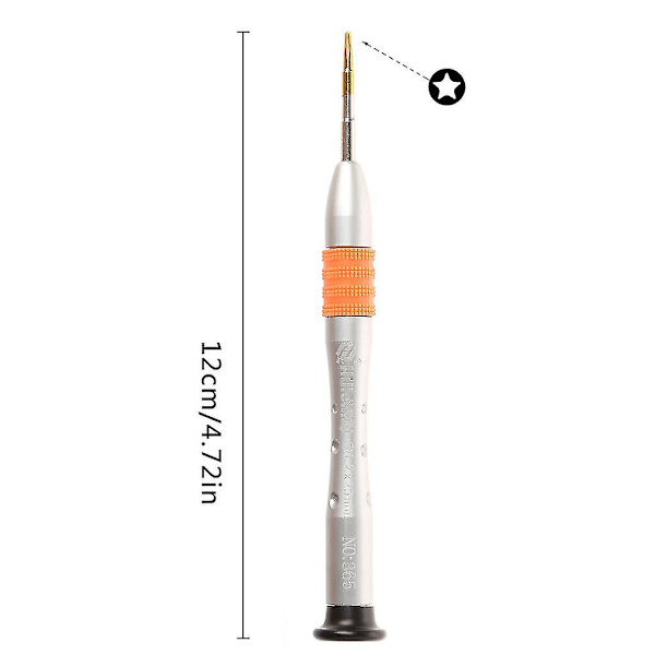 1,2 mm P5 Pentalobe 5-sakara Ruuvimeisseli Avaustyökalut Macbook Air Prolle