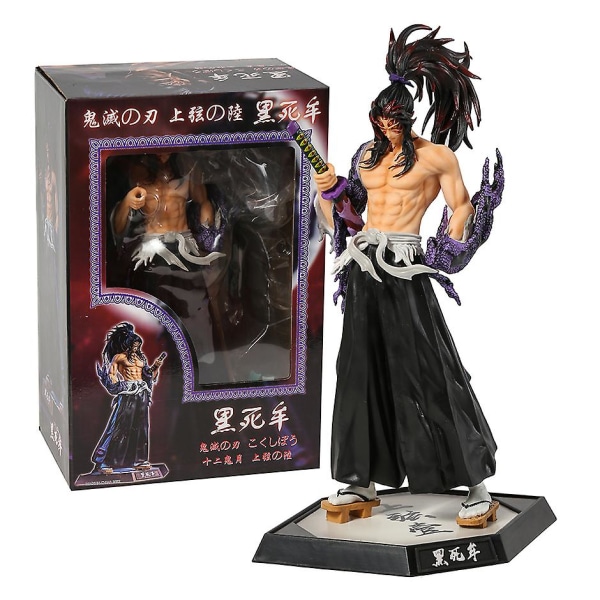 Demon Slayer Hashibira Inosuke Douma Kokushibo Tsugikuni Yoriichi Giyuutarou Daki Samlarfigur Leksaksdocka Kokushibo box