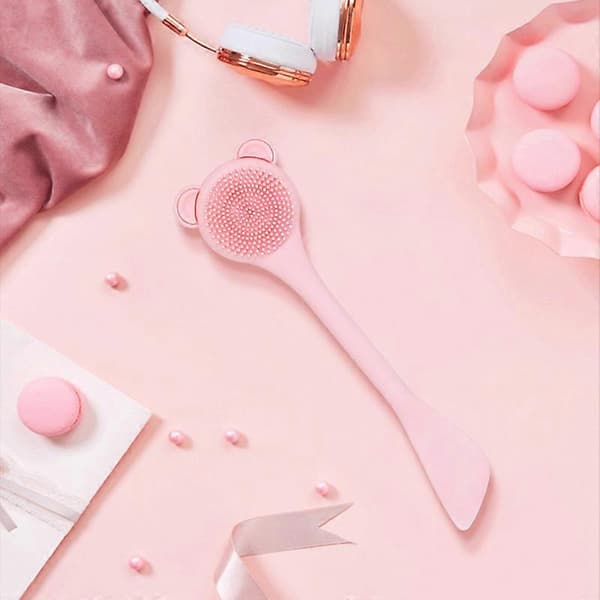 Silikone Maskebørste Nordisk Pink