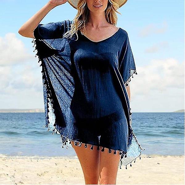 Strandkleid Damen Strandkleid Boho Strandtunika Strandurlaub Badeanzug